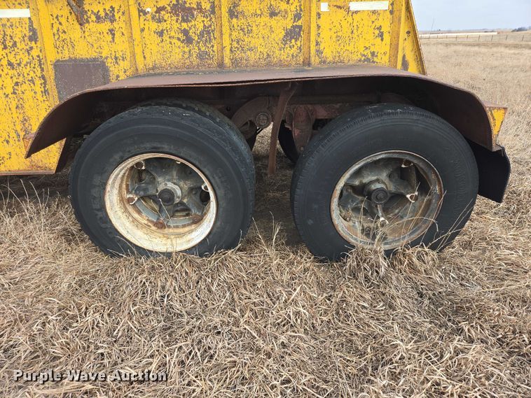 image for item EV5552 Shop built precast concrete panel trailer