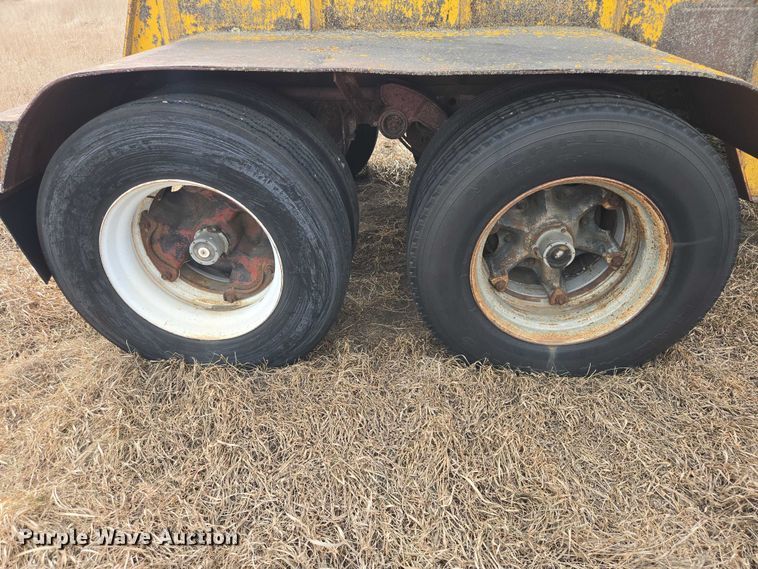 image for item EV5552 Shop built precast concrete panel trailer