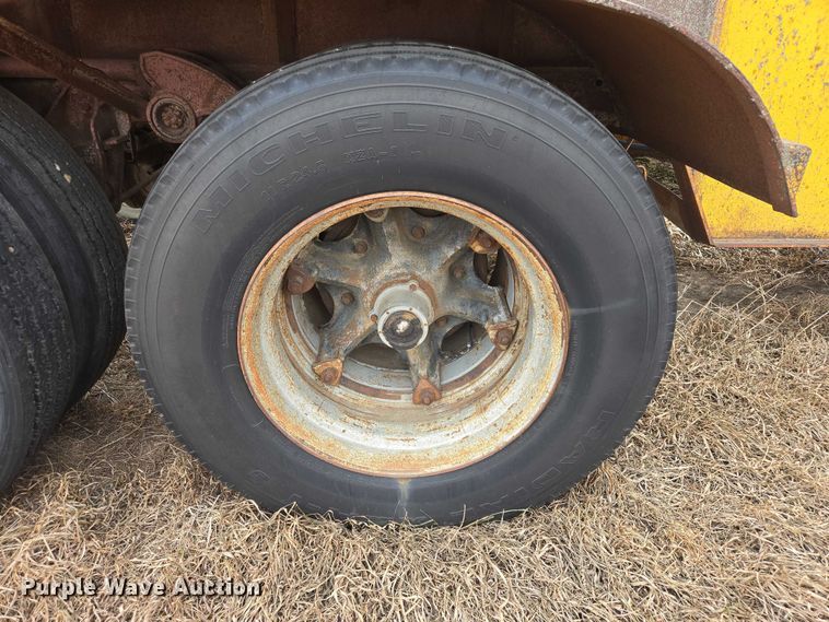 image for item EV5552 Shop built precast concrete panel trailer