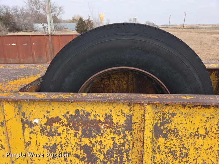 image for item EV5552 Shop built precast concrete panel trailer