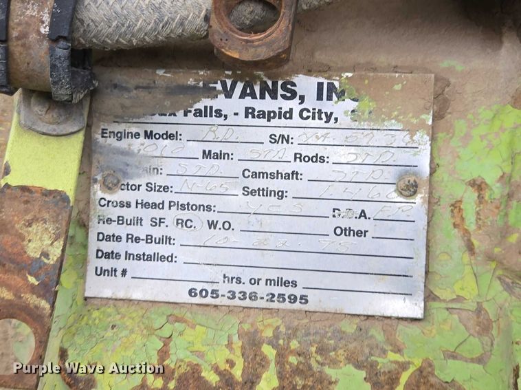image for item EV5572 1962 Terex TS-14 scraper
