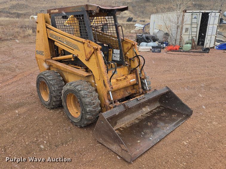 image for item EV5573 1991 Case 1845C skid steer loader