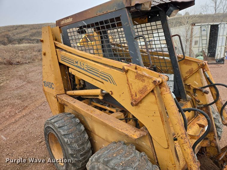 image for item EV5573 1991 Case 1845C skid steer loader