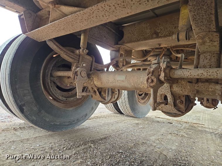 image for item EV5575 1994 Cornhusker end dump pup trailer