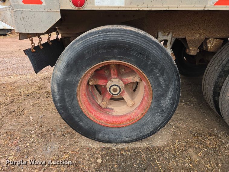 image for item EV5575 1994 Cornhusker end dump pup trailer