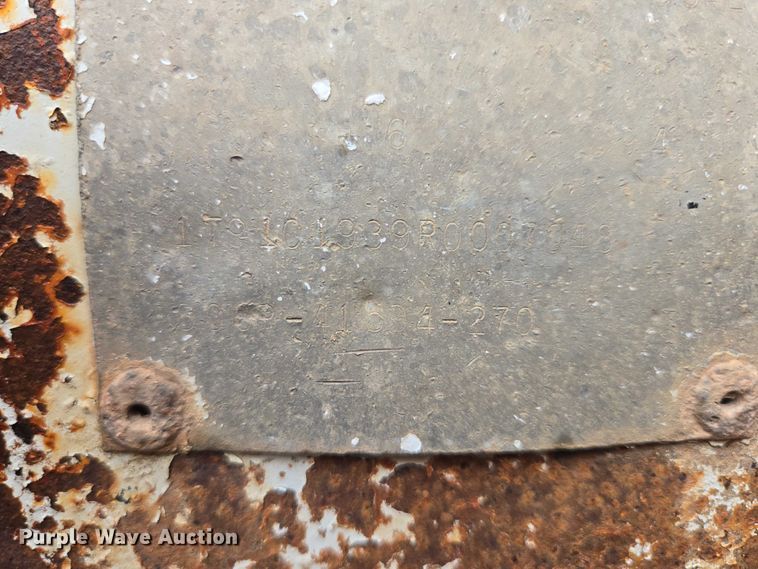 image for item EV5575 1994 Cornhusker end dump pup trailer