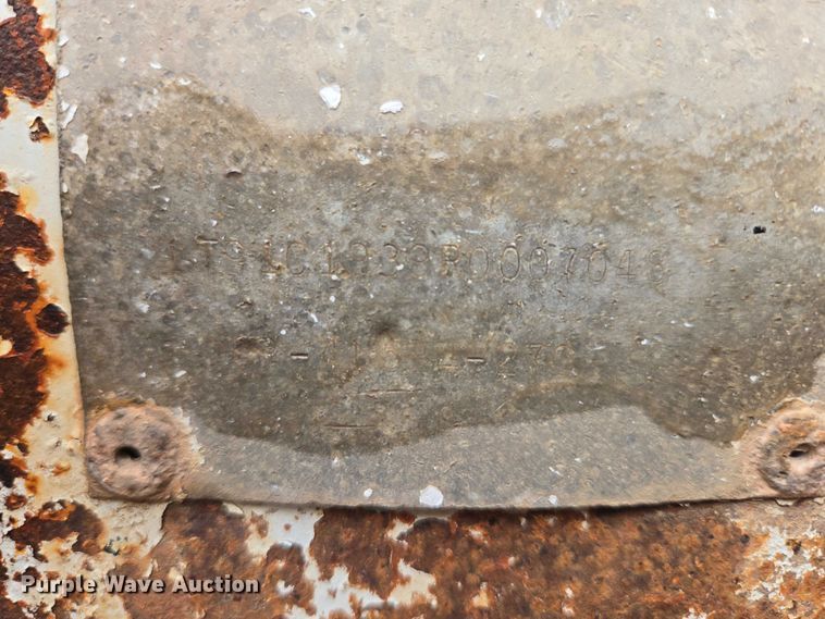 image for item EV5575 1994 Cornhusker end dump pup trailer