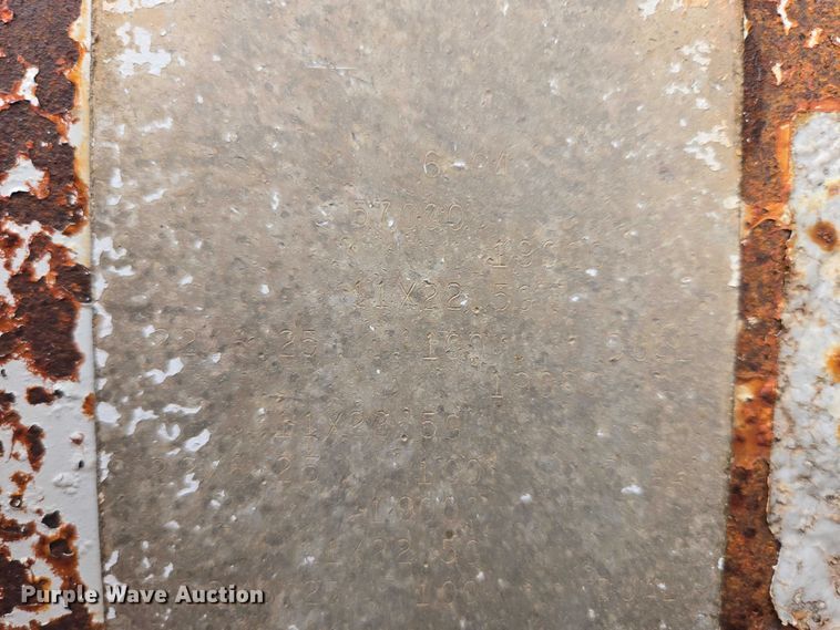 image for item EV5575 1994 Cornhusker end dump pup trailer