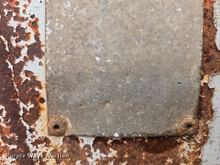 image for item EV5575 1994 Cornhusker end dump pup trailer