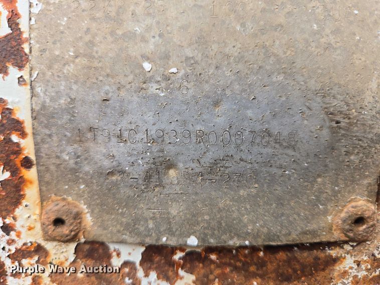 image for item EV5575 1994 Cornhusker end dump pup trailer