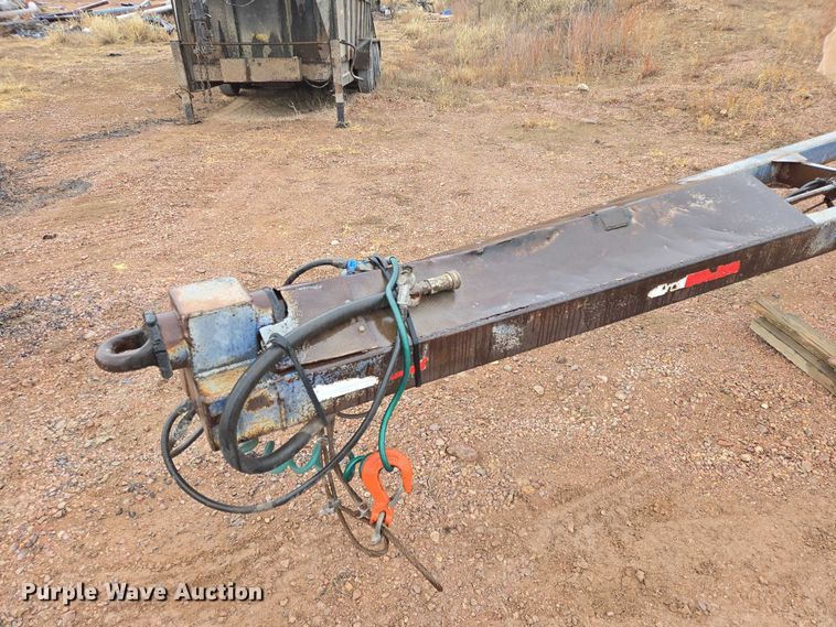 image for item EV5576 1980 Fruenauf end dump pup trailer