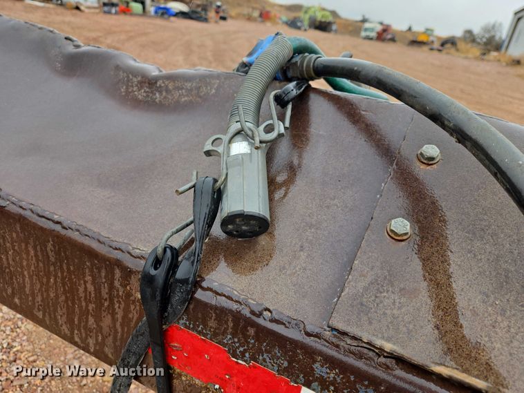 image for item EV5576 1980 Fruenauf end dump pup trailer