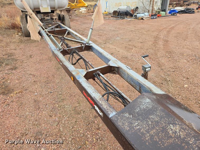 image for item EV5576 1980 Fruenauf end dump pup trailer