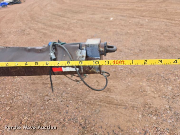 image for item EV5576 1980 Fruenauf end dump pup trailer