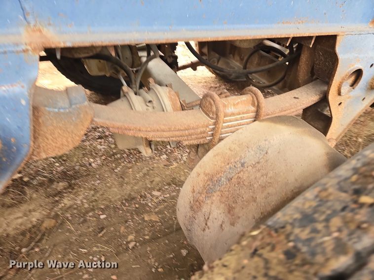 image for item EV5576 1980 Fruenauf end dump pup trailer