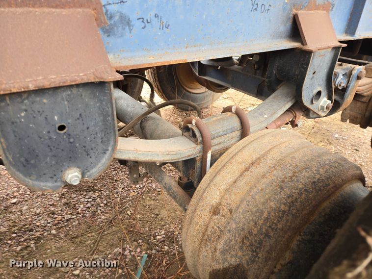 image for item EV5576 1980 Fruenauf end dump pup trailer