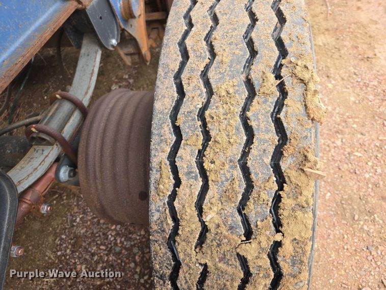 image for item EV5576 1980 Fruenauf end dump pup trailer