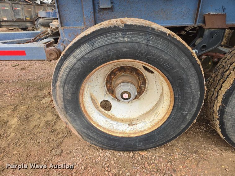 image for item EV5576 1980 Fruenauf end dump pup trailer