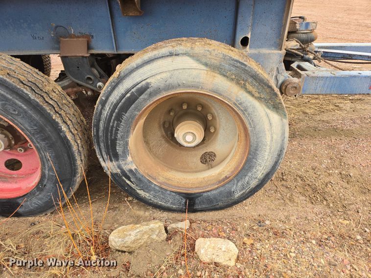 image for item EV5576 1980 Fruenauf end dump pup trailer
