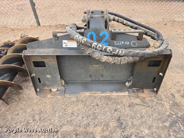 image for item EV5578 2015 Bobcat 15C skid steer auger