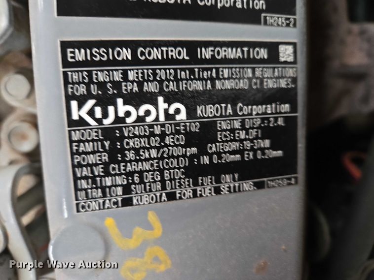 image for item EV5583 2012 Bobcat S175 skid steer loader