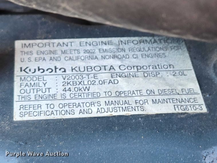 image for item EV5592 2002 Bobcat S185 skid steer loader