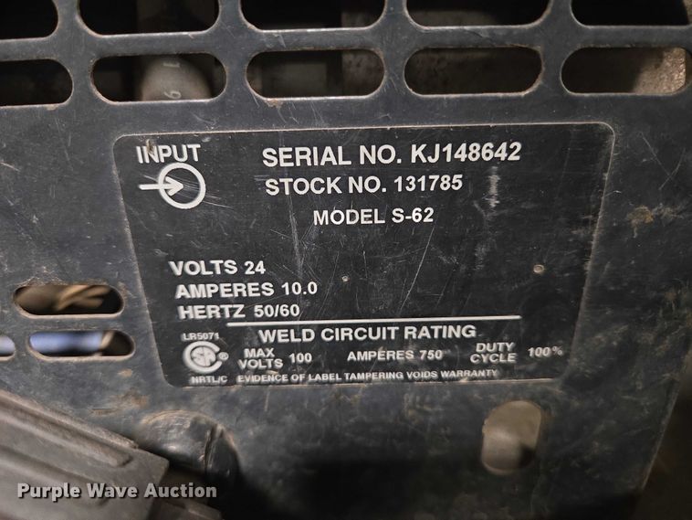 image for item EV5610 Miller Deltaweld 302 welder