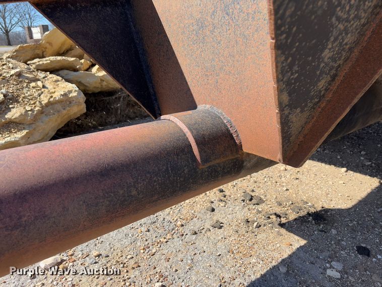 image for item FB3137 1984 Superior Trailer Works 7700WS end dump pup trailer