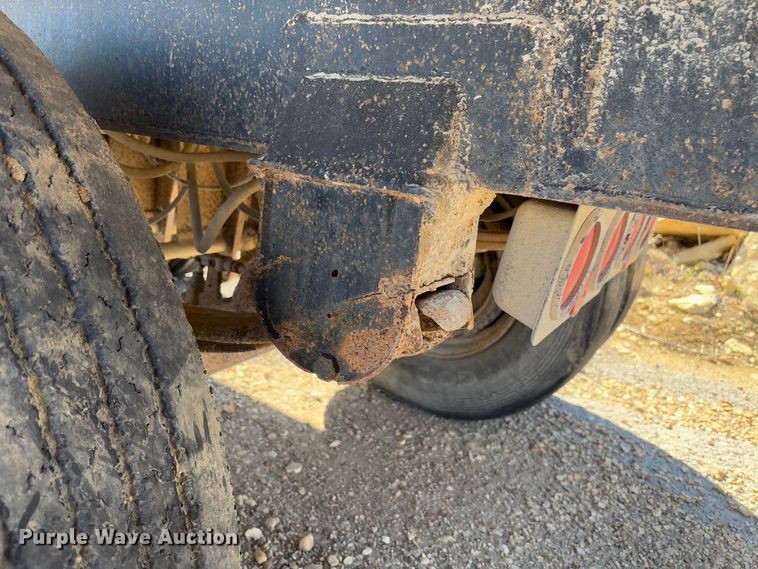 image for item FB3137 1984 Superior Trailer Works 7700WS end dump pup trailer