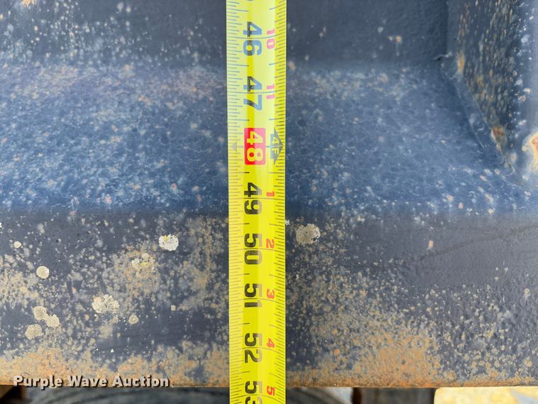 image for item FB3137 1984 Superior Trailer Works 7700WS end dump pup trailer