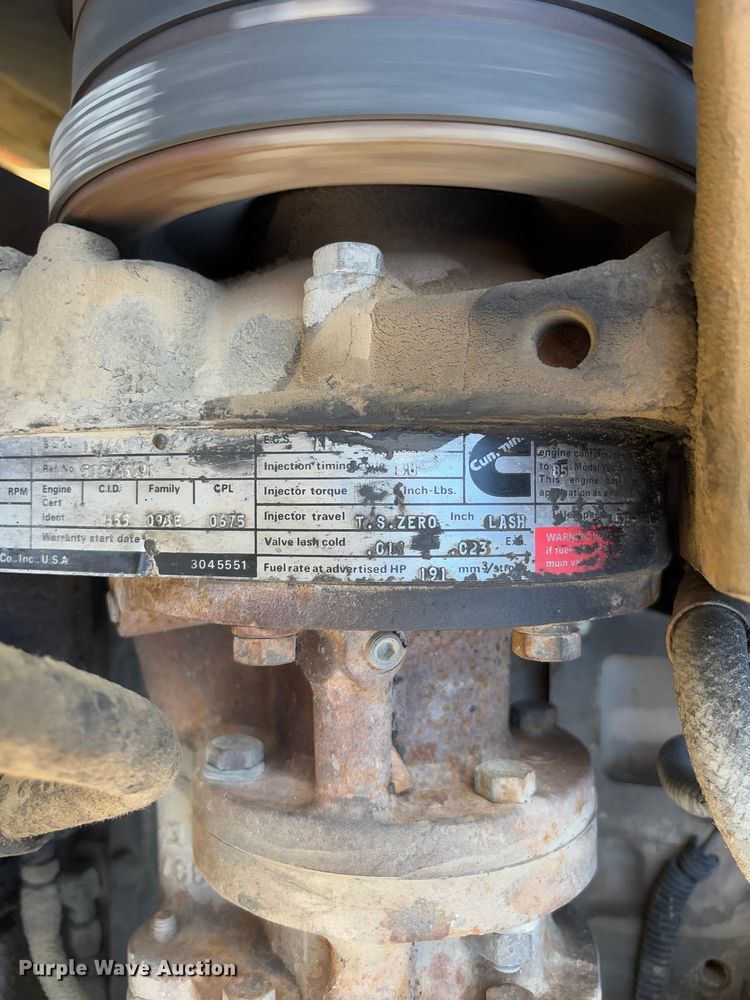 image for item FB3149 1986 International F9370 dump truck