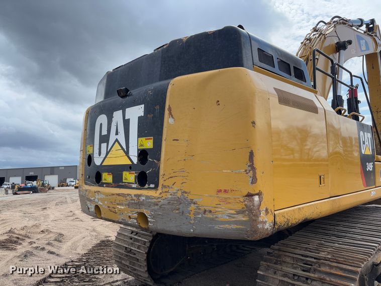 image for item FB3179 2018 Caterpillar 349FL excavator