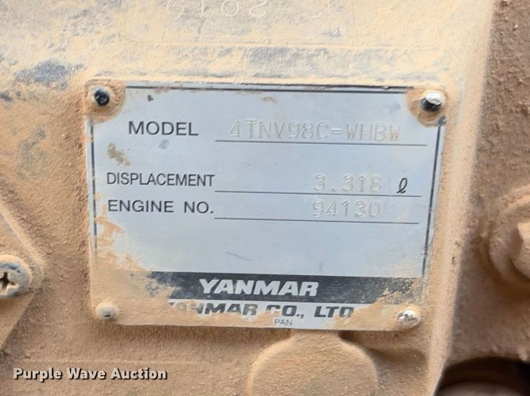 image for item FB3181 2020 John Deere 85G mini excavator