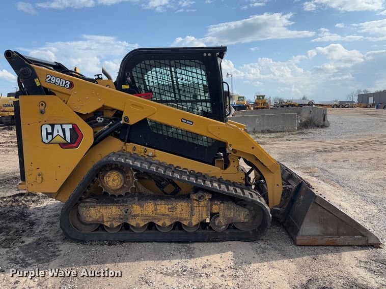 image for item FB3183 2021 Caterpillar 299D3 tracked skid steer loader