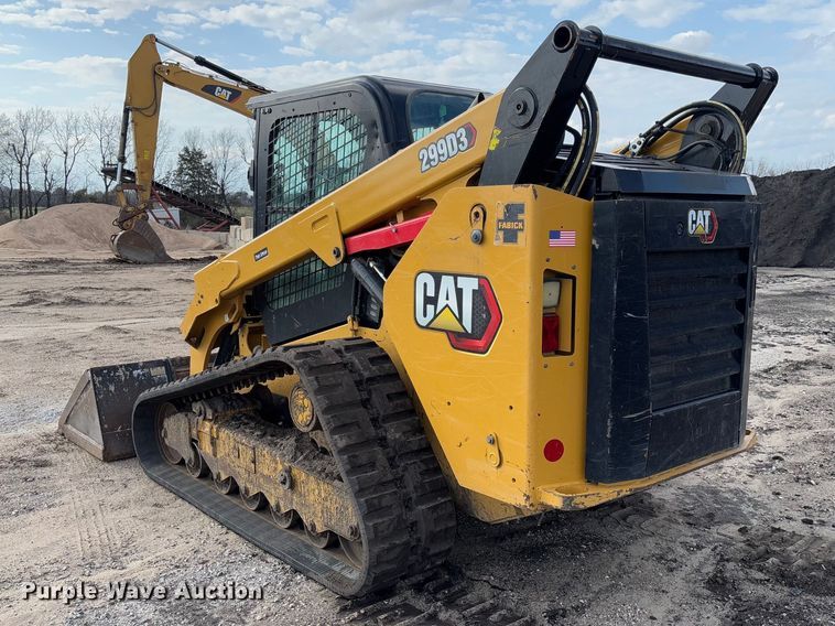 image for item FB3183 2021 Caterpillar 299D3 tracked skid steer loader