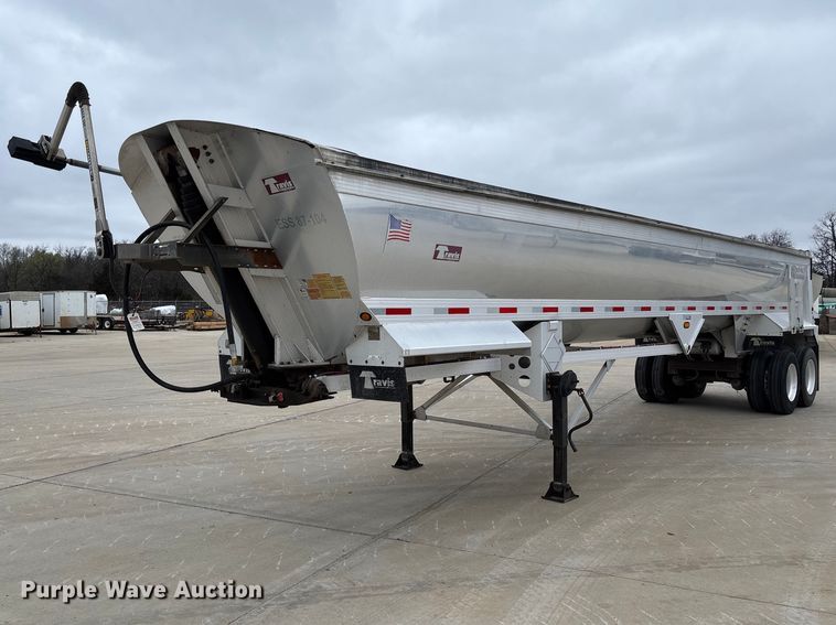 image for item FB3191 2016 Travis S/97 end dump trailer