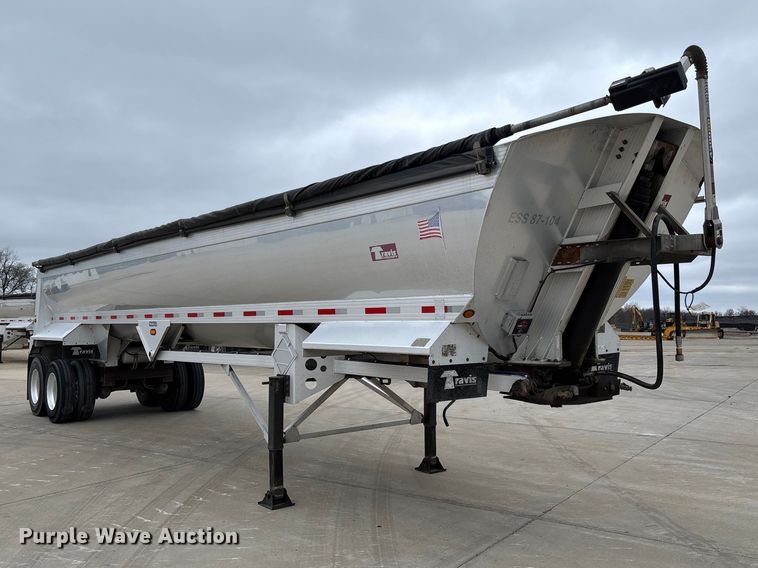 image for item FB3191 2016 Travis S/97 end dump trailer
