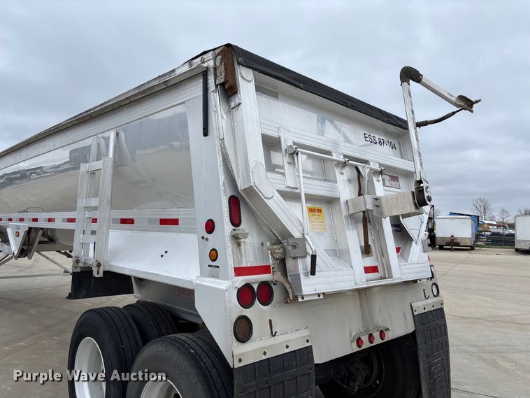 image for item FB3191 2016 Travis S/97 end dump trailer