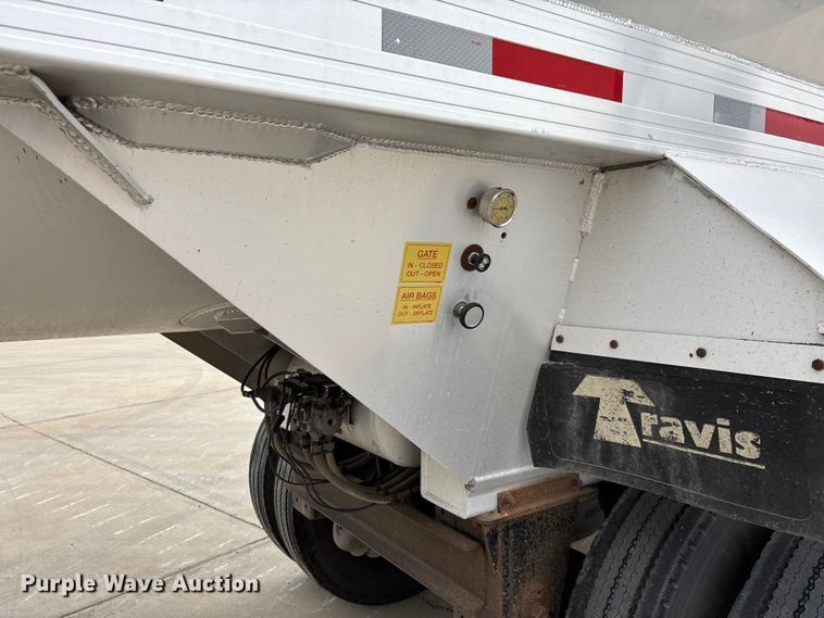 image for item FB3191 2016 Travis S/97 end dump trailer