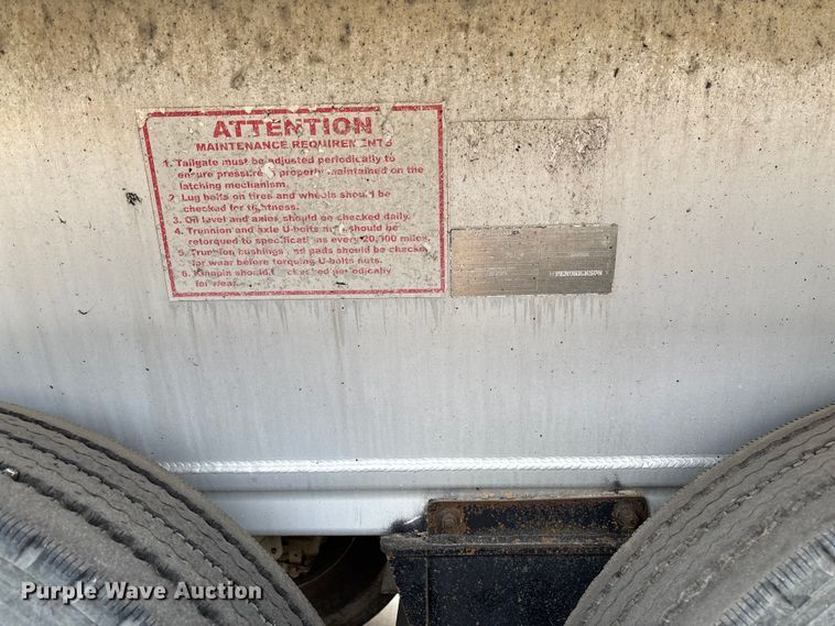 image for item FB3192 2017 Travis S/97 end dump trailer