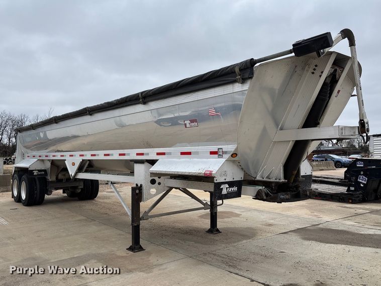 image for item FB3193 2016 Travis S/97 end dump trailer