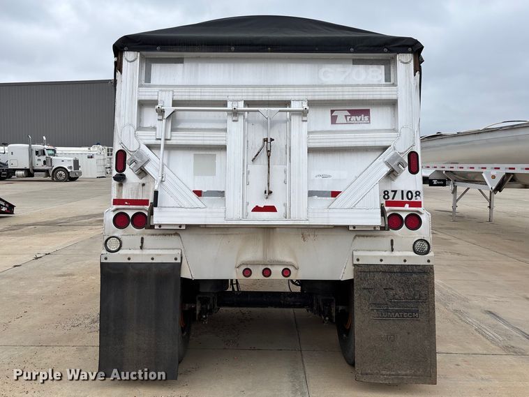 image for item FB3193 2016 Travis S/97 end dump trailer