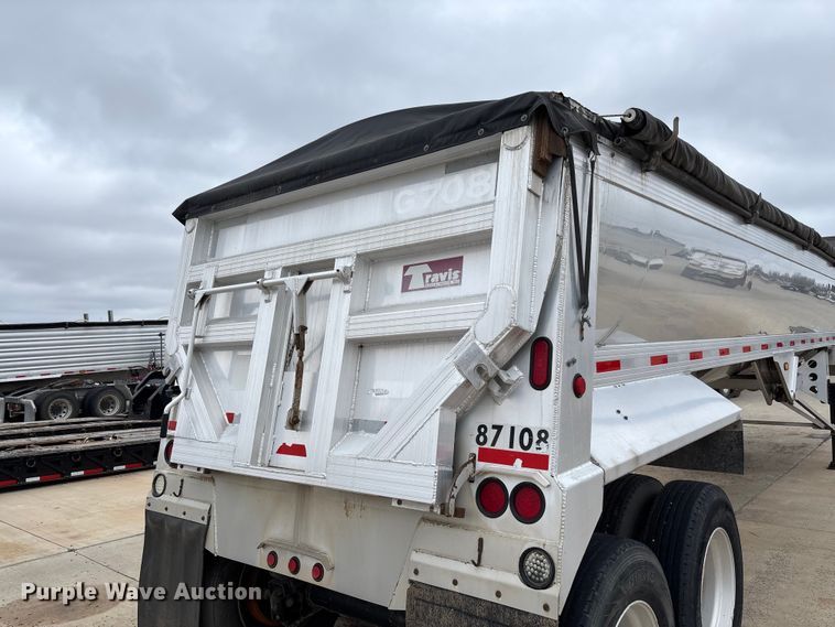 image for item FB3193 2016 Travis S/97 end dump trailer