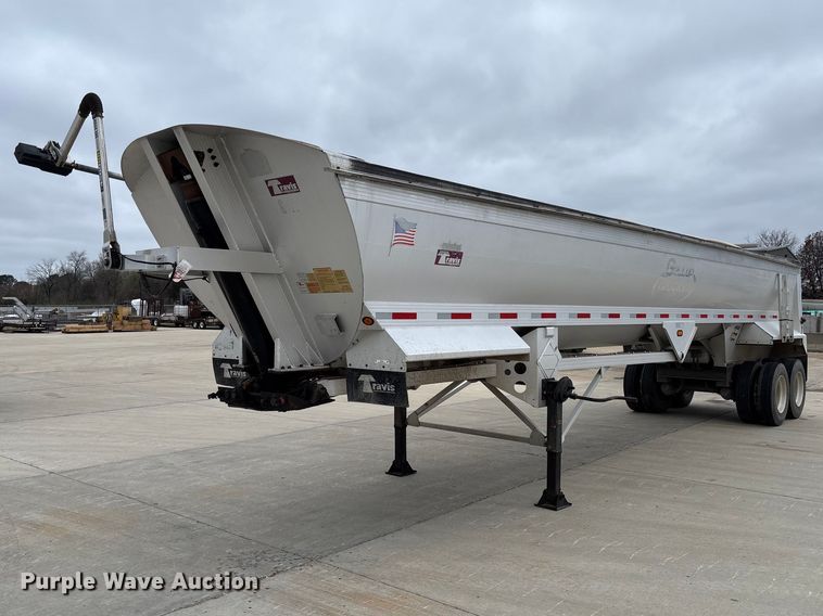 image for item FB3194 2016 Travis S/97 end dump trailer