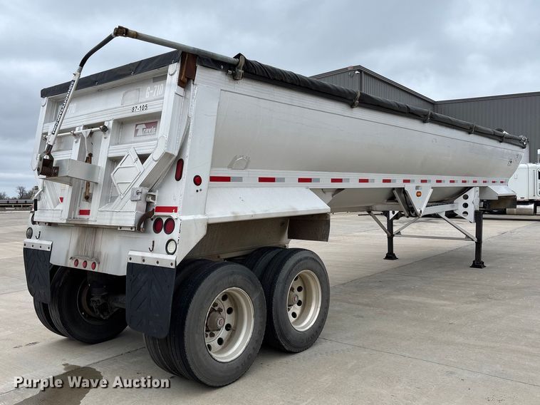 image for item FB3194 2016 Travis S/97 end dump trailer