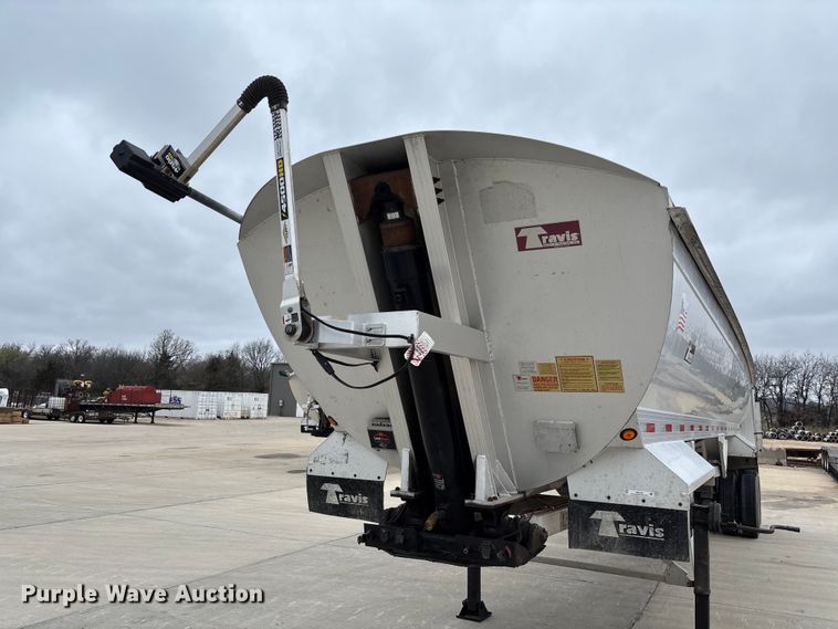 image for item FB3194 2016 Travis S/97 end dump trailer