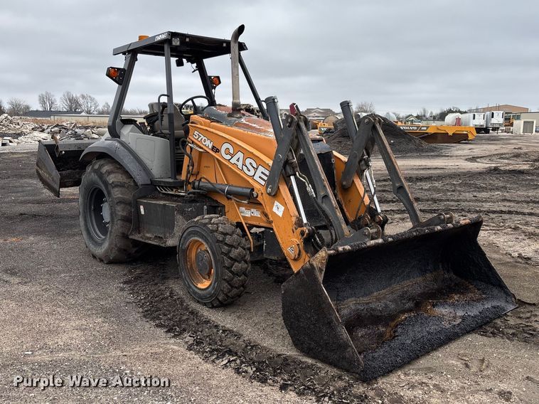 image for item FB3195 2017 Case 570N EP landscape tractor