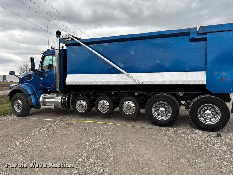 image for item FB3564 2019 Peterbilt 567 dump truck