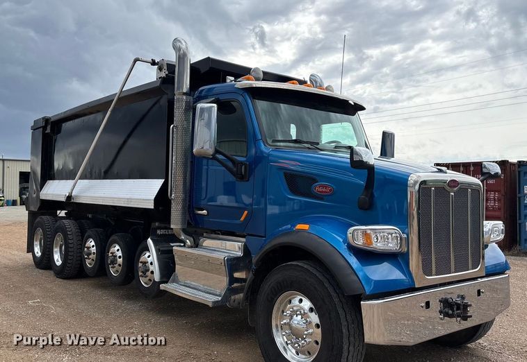 image for item FB3567 2017 Peterbilt 567 dump truck