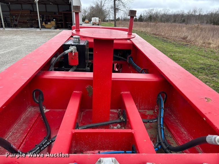 image for item FB3575 2019 Rampant trailers LLC DG55 lowboy equipment trailer